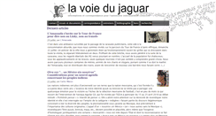 Desktop Screenshot of lavoiedujaguar.net